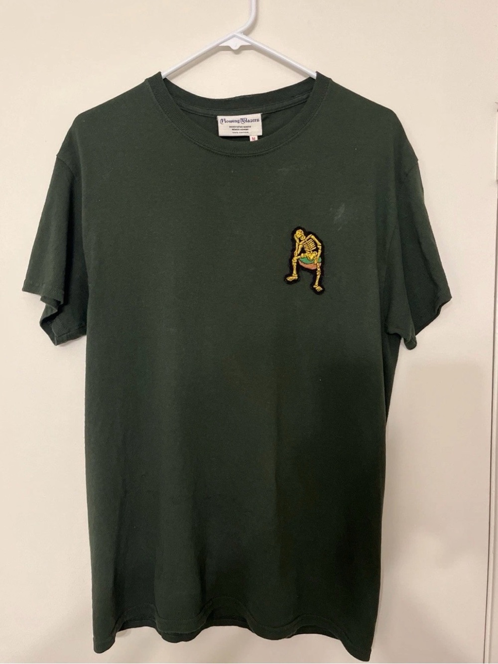Rowing Blazers Forest Green Derry Bones T-Shirt